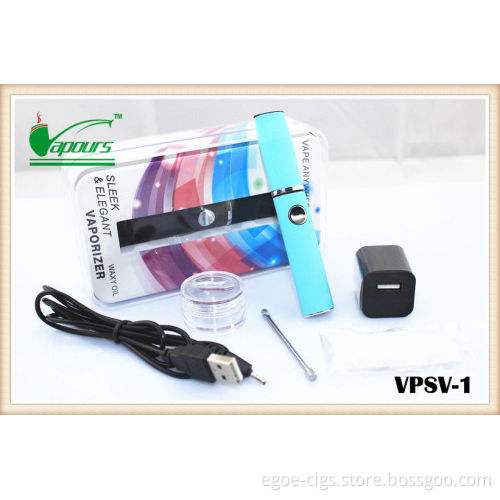 Portable Micro G Elips E Cig , Green Wax Vaporizer Pen With 350mah